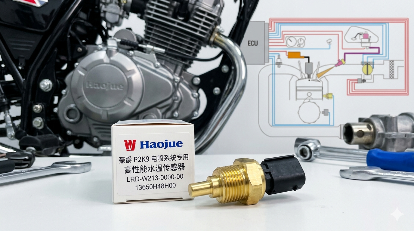 Haojue P2K9 EFI System Dedicated (13650H48H00): High-Performance Water Temperature Sensor LRD-W213-0000-00