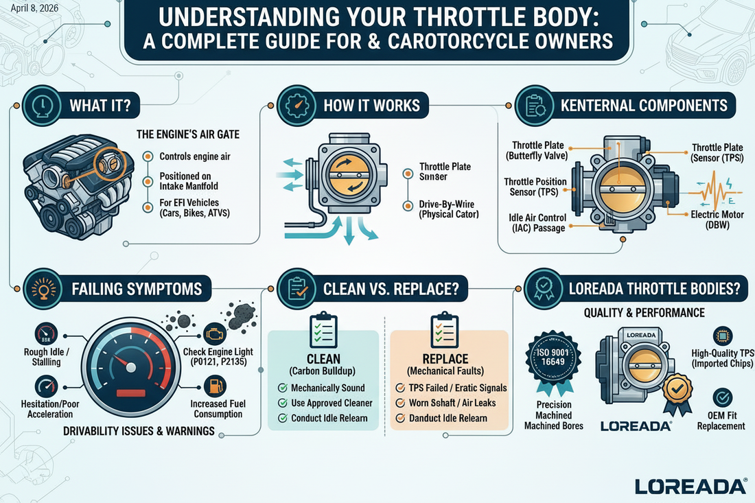Understanding Your Throttle Body: A Complete Guide for Car & Motorcycle Owners | LOREADA