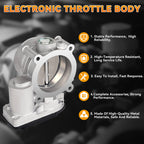 Electronic Throttle Body For Ford Edge/Explorer/F-150/Mustang/Taurus/Transit & Lincoln MKS/MKX/MKT 3.5L/3.7L – 68mm – OEAT4Z9E926A – LOREADA