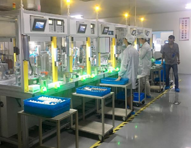 LOREADA Gasoline pump assembly line