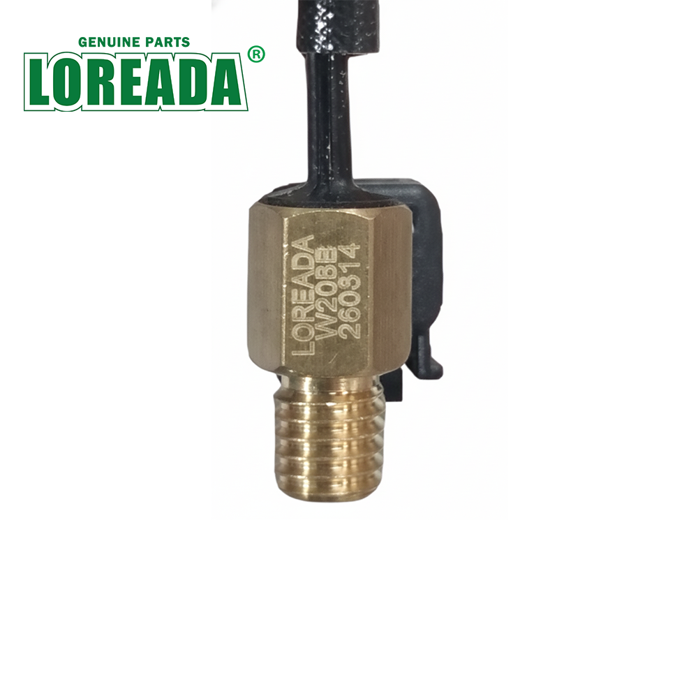 LOREADA Cylinder Temperature Sensor / Temperature Sensor / LRD-W205B-0000-00 with 02-R-JWPF-VSLE (Black) Connector / For Motorcycle / OEM Quality
