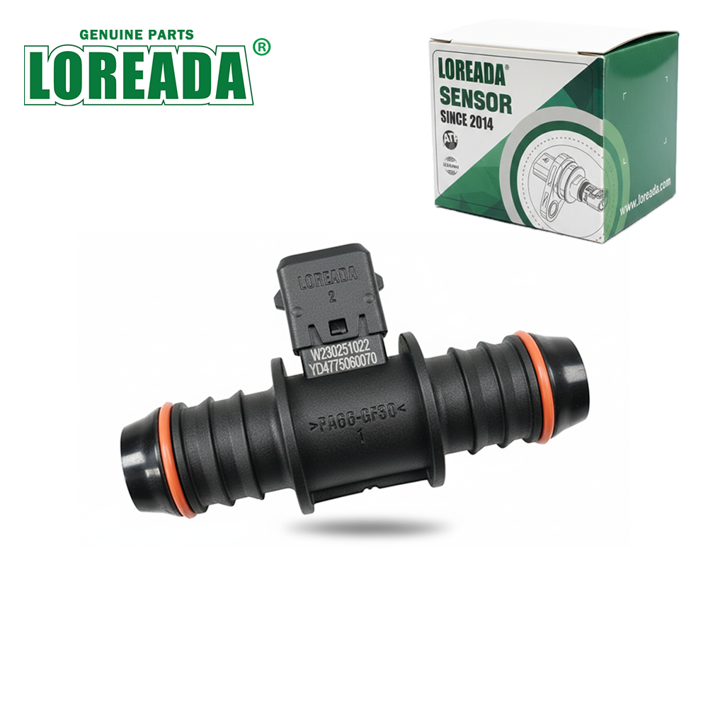 LOREADA Integrated Water Temperature Sensor / Water Temperature Sensor / Coolant Temperature Sensor / LRD-W230-0000-00 with TE 106462-1 / 282762-1 Connector / For Motorcycle / OEM Quality